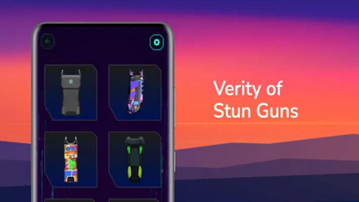 Shock Taser Simulation android App screenshot 2